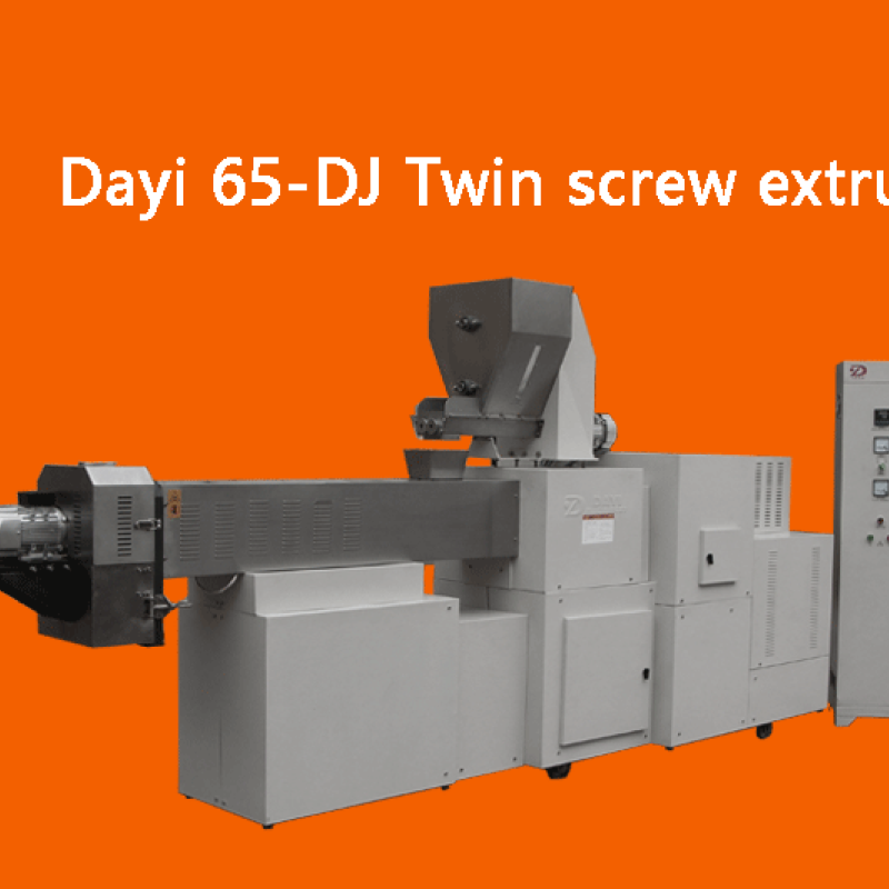 Twin Screw Food Extruder in the Puffed Food Plant